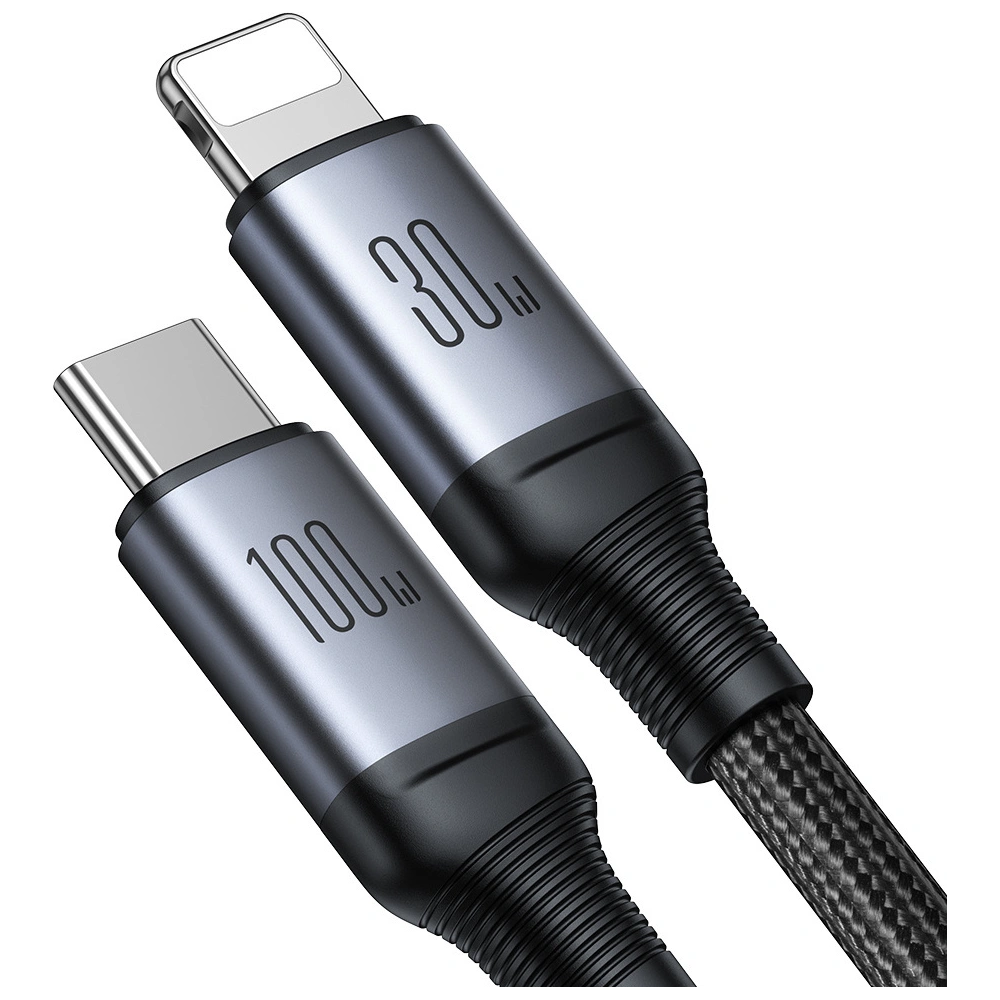 Hurtownia GSM - Kábel 2w1 Joyroom Speedy Series SA21-1T2 USB-C / USB-C, Lightning 100W 1.5m fekete - JYR886 - {ean13} - Hurt