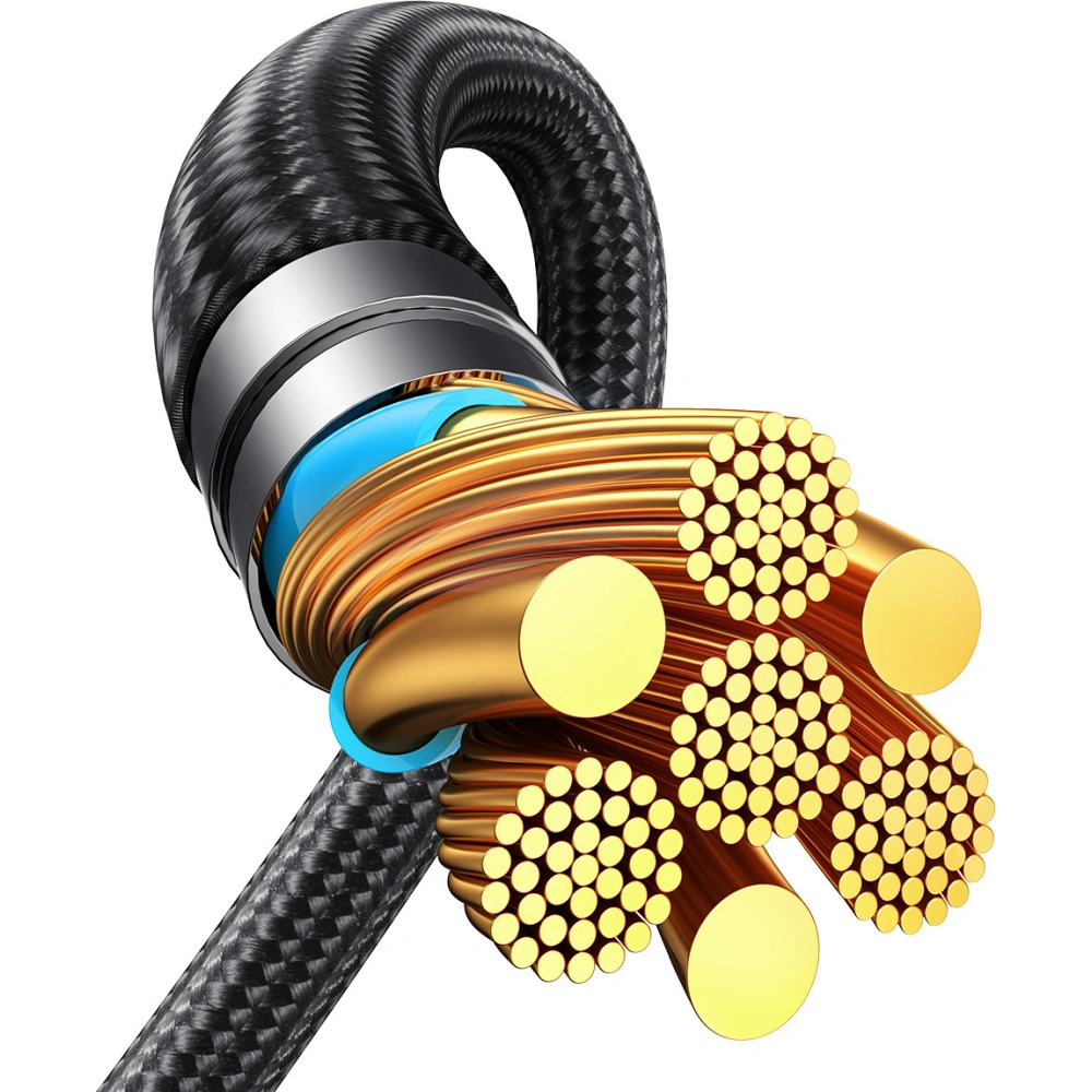 Hurtownia GSM - Kabel 2w1 Joyroom Speedy Series SA21-1T2 USB-C / USB-C, Lightning 100W 1.5m černý - JYR886 - {ean13} - Hurt
