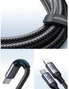 Wholesale Joyroom Speedy Series SA21-1T2 2in1 cable USB-C / USB-C, Lightning 100W 1.5m black - JYR886 - {ean13} - Hurt