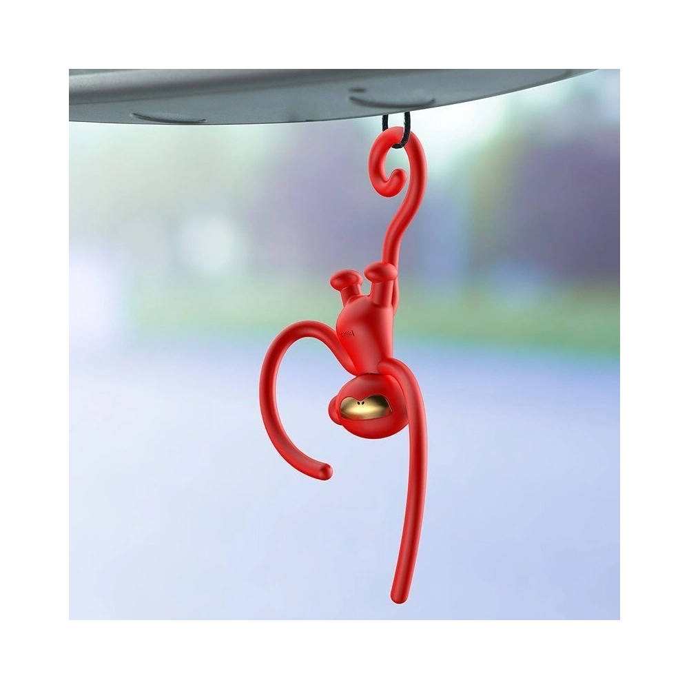 Wholesale Baseus Monkey Car Fragrance Red - BSU578RED - {ean13} - Hurt