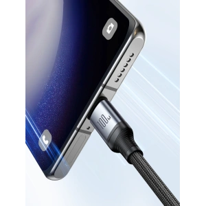 Wholesale Joyroom Speedy Series SA21-1T2 2in1 cable USB-C / 2xUSB-C 100W 1.5m black - JYR887 - {ean13} - Hurt
