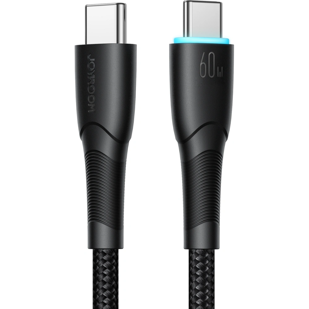 Hurtownia GSM - Kábel Joyroom Starry Series SA32-CC3 USB-C / USB-C 60W 1m fekete - JYR888 - {ean13} - Hurt