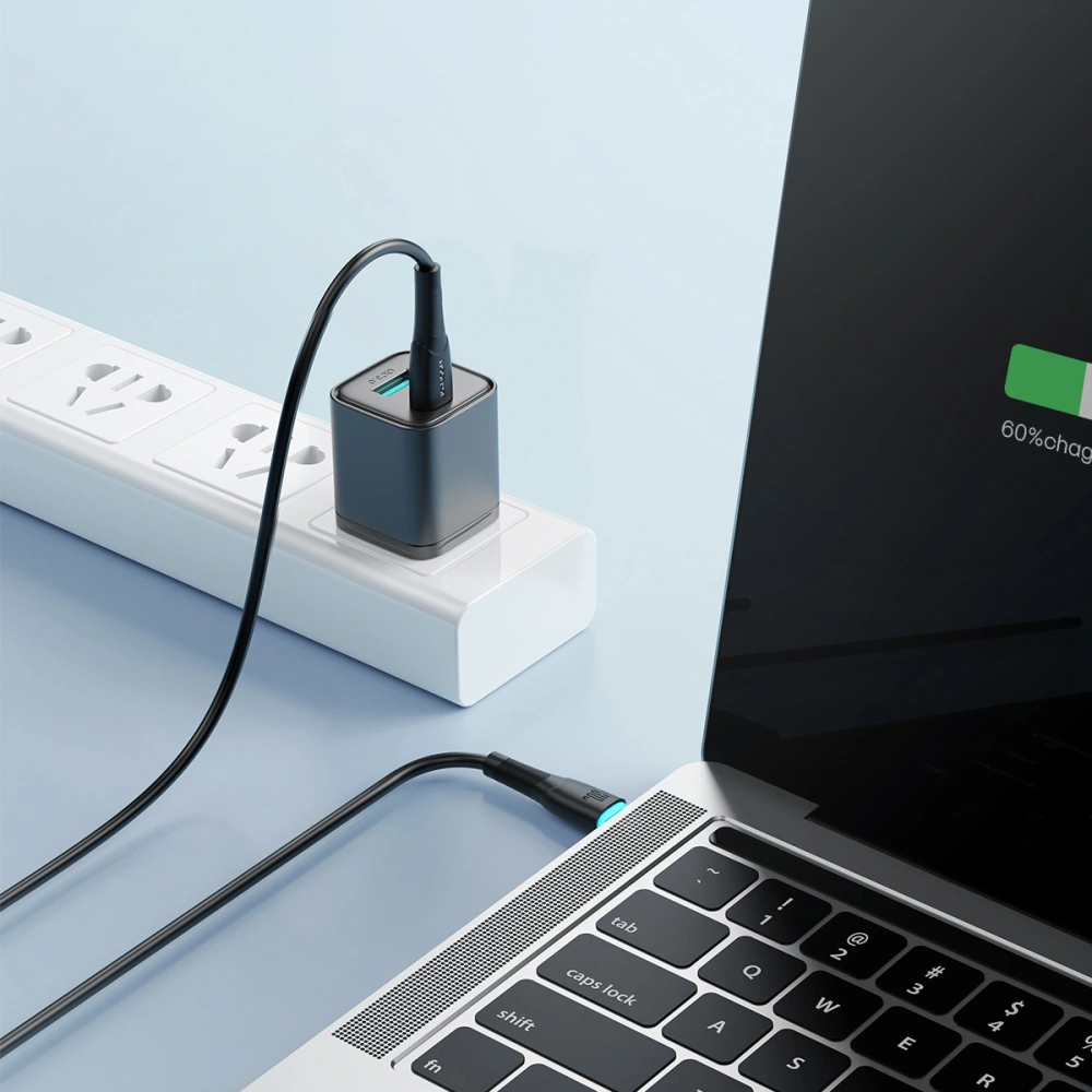 Hurtownia GSM - Kabel Joyroom Starry Series SA32-CC3 USB-C / USB-C 60W 1m černý - JYR888 - {ean13} - Hurt