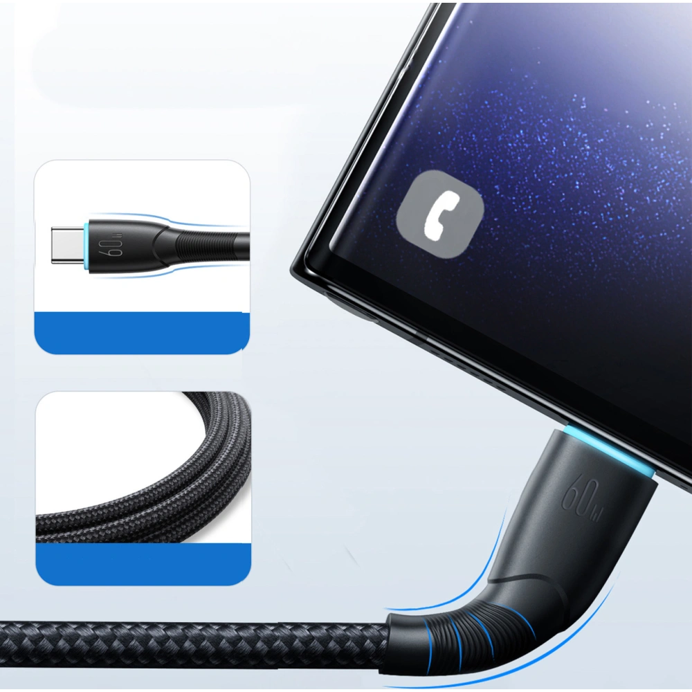 Hurtownia GSM - Kabel Joyroom Starry Series SA32-CC3 USB-C / USB-C 60W 1m černý - JYR888 - {ean13} - Hurt