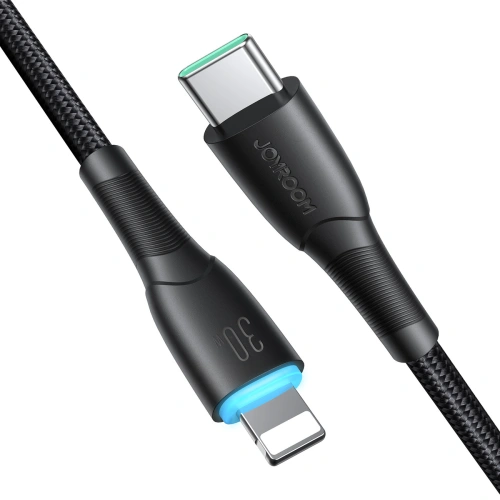 Kabel Joyroom Starry Series SA32-CL3 USB-C / Lightning 30W 1m czarny