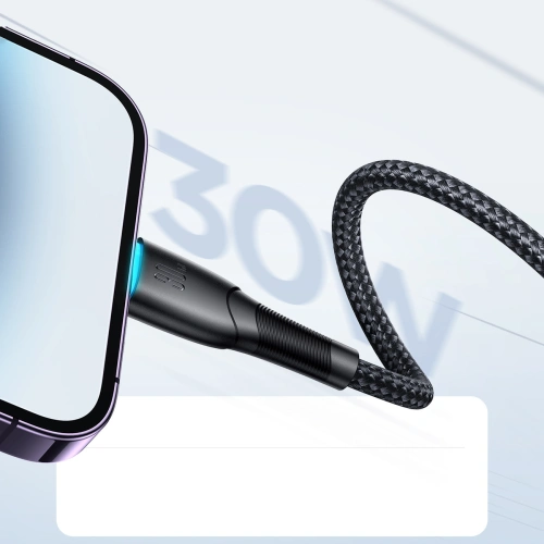 Kabel Joyroom Starry Series SA32-CL3 USB-C / Lightning 30W 1m czarny