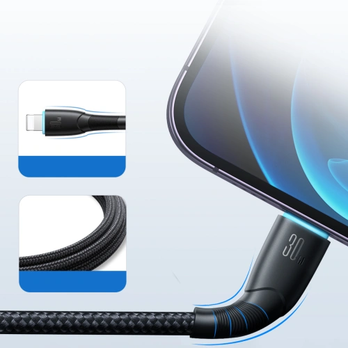 Kabel Joyroom Starry Series SA32-CL3 USB-C / Lightning 30W 1m czarny