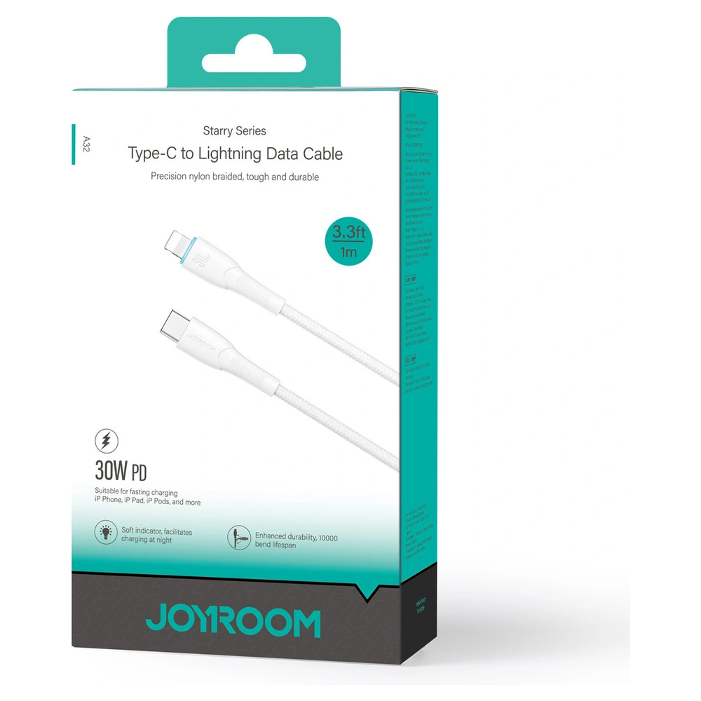 Hurtownia GSM - Kabel Joyroom Starry Series SA32-CL3 USB-C / Lightning 30W 1m weiß - JYR891 - {ean13} - Hurt