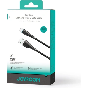 Hurtownia GSM - Kabel Joyroom Starry Series SA32-AC6 USB-A / USB-C 100W 1m czarny - JYR892 - {ean13} - Hurt