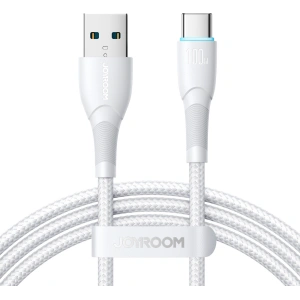 Hurtownia GSM - Kabel Joyroom Starry Series SA32-AC6 USB-A / USB-C 100W 1m biały - JYR893 - {ean13} - Hurt