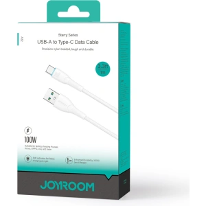 Hurtownia GSM - Kabel Joyroom Starry Series SA32-AC6 USB-A / USB-C 100W 1m biały - JYR893 - {ean13} - Hurt
