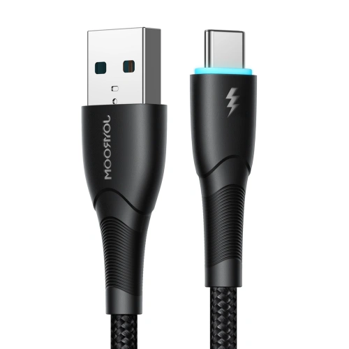 Kabel Joyroom Starry Series SA32-AC3 USB-A / USB-C 3A 1m czarny