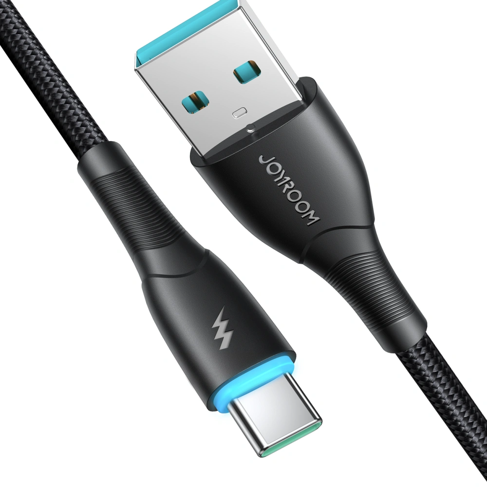 Hurtownia GSM - Kabel Joyroom Starry Series SA32-AC3 USB-A / USB-C 3A 1m černý - JYR894 - {ean13} - Hurt