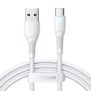 Hurtownia GSM - Kabel Joyroom Starry Series SA32-AC3 USB-A / USB-C 3A 1m biały - JYR895 - {ean13} - Hurt