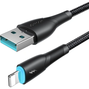 Kábel Joyroom Starry Series SA32-AL3 USB-A / Lightning 3A 1m fekete