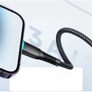 Kábel Joyroom Starry Series SA32-AL3 USB-A / Lightning 3A 1m fekete