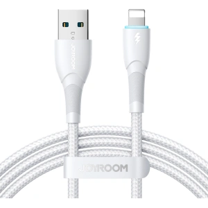 Hurtownia GSM - Kabel Joyroom Starry Series SA32-AL3 USB-A / Lightning 3A 1m biały - JYR897 - {ean13} - Hurt