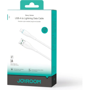 Kábel Joyroom Starry Series SA32-AL3 USB-A / Lightning 3A 1m fehér