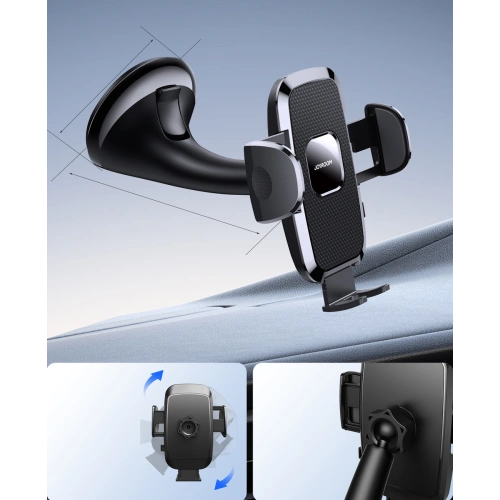 Uchwyt samochodowy na kokpit Joyroom JR-ZS259 czarny