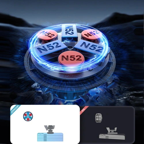 Uchwyt samochodowy magnetyczny na kokpit Joyroom JR-ZS356 czarny