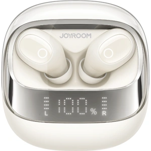 Wholesale Joyroom Jdots Series JR-DB2 in-ear wireless headphones white - JYR903 - {ean13} - Hurt