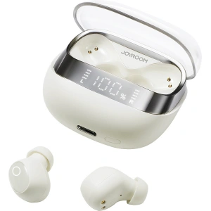 Wholesale Joyroom Jdots Series JR-DB2 in-ear wireless headphones white - JYR903 - {ean13} - Hurt