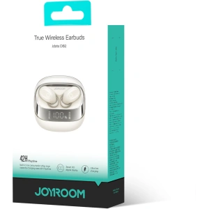 Wholesale Joyroom Jdots Series JR-DB2 in-ear wireless headphones white - JYR903 - {ean13} - Hurt
