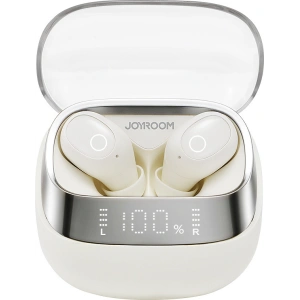 Wholesale Joyroom Jdots Series JR-DB2 in-ear wireless headphones white - JYR903 - {ean13} - Hurt