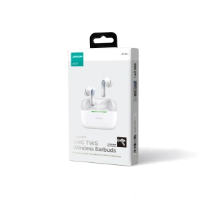Wholesale Joyroom Jbuds JR-BC1 Bluetooth 5.3 wireless in-ear headphones white - JYR906 - {ean13} - Hurt