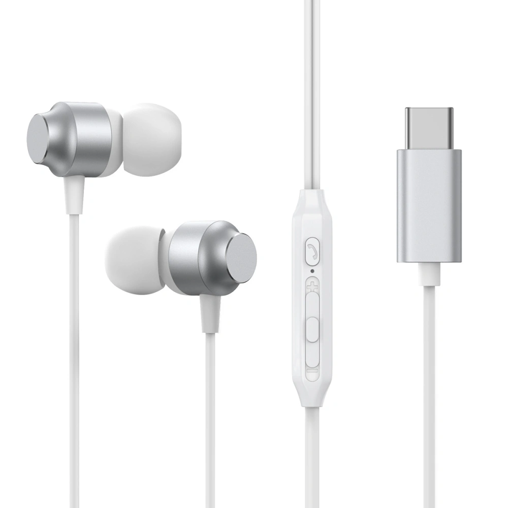 Hurtownia GSM - Fülhallgató Joyroom JR-EC06 USB-C ezüst - JYR907 - {ean13} - Hurt