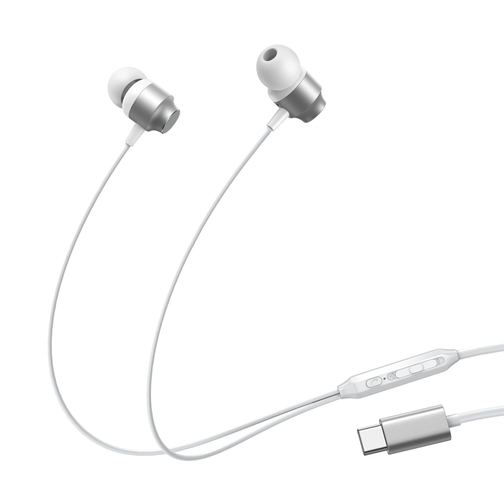 Hurtownia GSM - Fülhallgató Joyroom JR-EC06 USB-C ezüst - JYR907 - {ean13} - Hurt