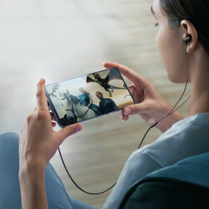 Wholesale Joyroom JR-EC06 in-ear headphones USB-C grey - JYR908 - {ean13} - Hurt