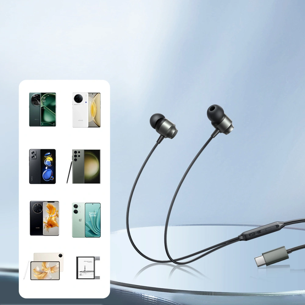 Hurtownia GSM - Fülhallgató Joyroom JR-EC06 USB-C szürke - JYR908 - {ean13} - Hurt