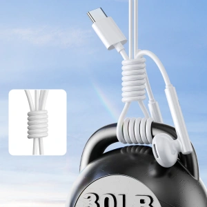 Hurtownia GSM - Sluchátka do uší USB-C Joyroom JR-EC05 bílé - JYR909 - {ean13} - Hurt