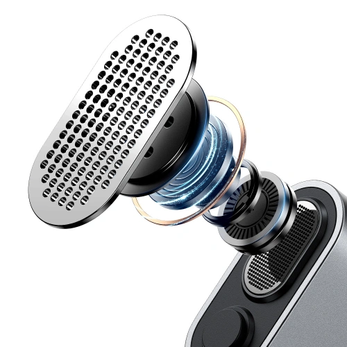 Samochodowy bezprzewodowy odbiornik Joyroom JR-CB7 szary