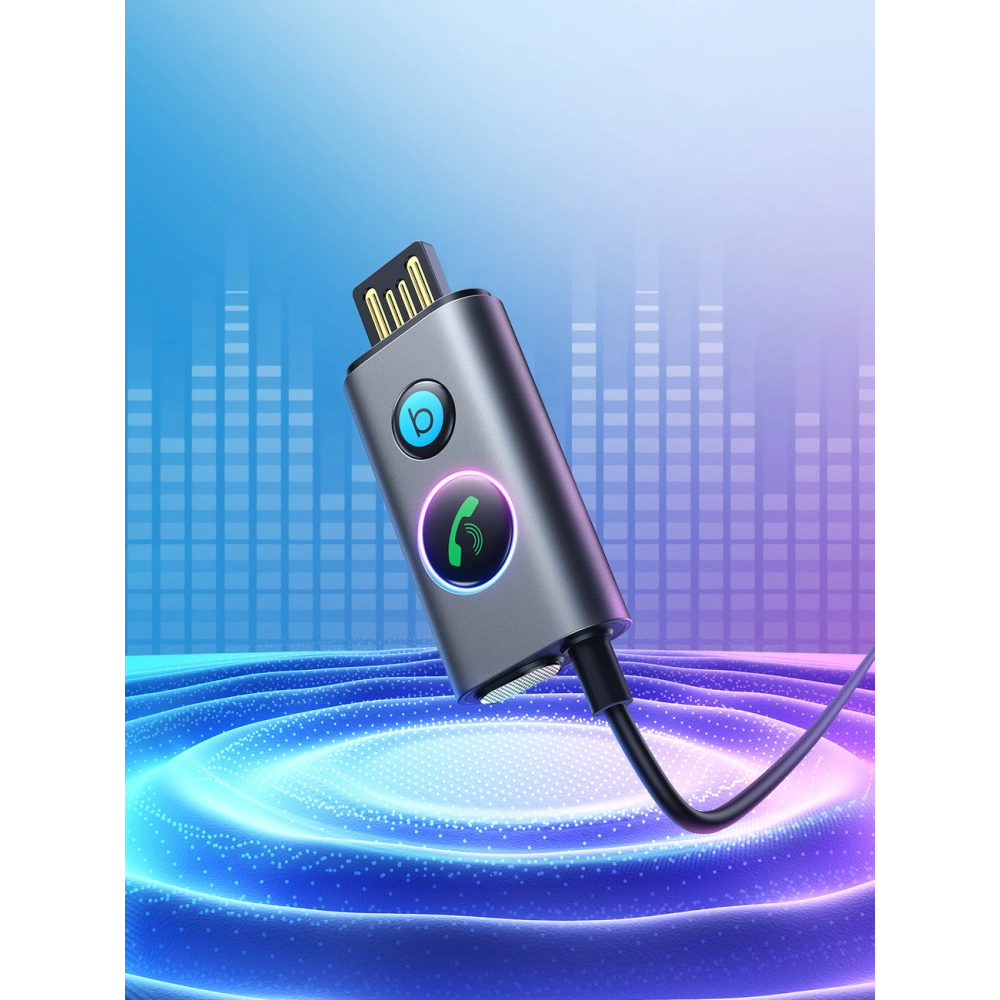 Hurtownia GSM - Recepționer wireless auto Joyroom JR-CB7 gri - JYR910 - {ean13} - Hurt