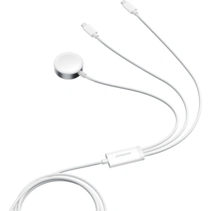 Hurtownia GSM - Kábel 3w1 Joyroom S-IW007 USB-A / mágneses töltő, USB-A, Lightning 1.2m fehér - JYR911 - {ean13} - Hurt