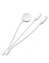 Hurtownia GSM - Kabel 3w1 Joyroom S-IW008 USB-A / încărcător magnetic, USB-C, Lightning 1.2m alb - JYR912 - {ean13} - Hurt