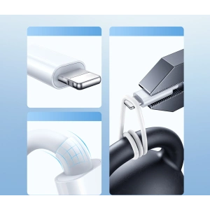 Hurtownia GSM - Kábel 3w1 Joyroom S-IW008 USB-A / mágneses töltő, USB-C, Lightning 1.2m fehér - JYR912 - {ean13} - Hurt