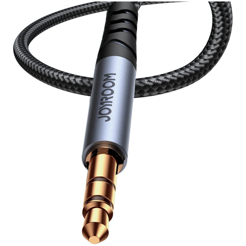 Hurtownia GSM - Audio kábel Joyroom SY-A08 mini jack 3.5mm / AUX mini jack 3.5mm 1.2m fekete - JYR913 - {ean13} - Hurt