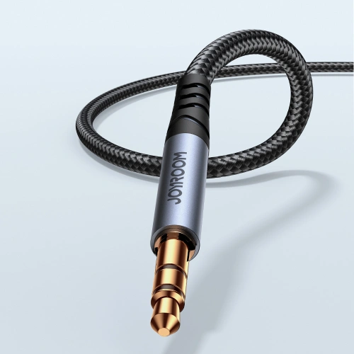 Kabel audio Joyroom SY-A08 mini jack 3.5mm / AUX mini jack 3.5mm 1.2m czarny