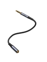Hurtownia GSM - Kabel audio Joyroom SY-A09 mini jack 3.5mm ženský / AUX mini jack 3.5mm mužský 1.2 m černý - JYR915 - {ean13} - Hurt