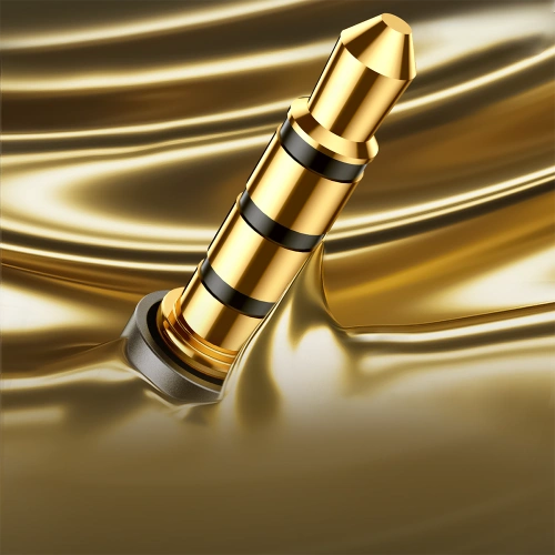 Kabel audio Joyroom SY-A09 mini jack 3.5mm żeński / AUX mini jack 3.5mm męski 1.2 m czarny