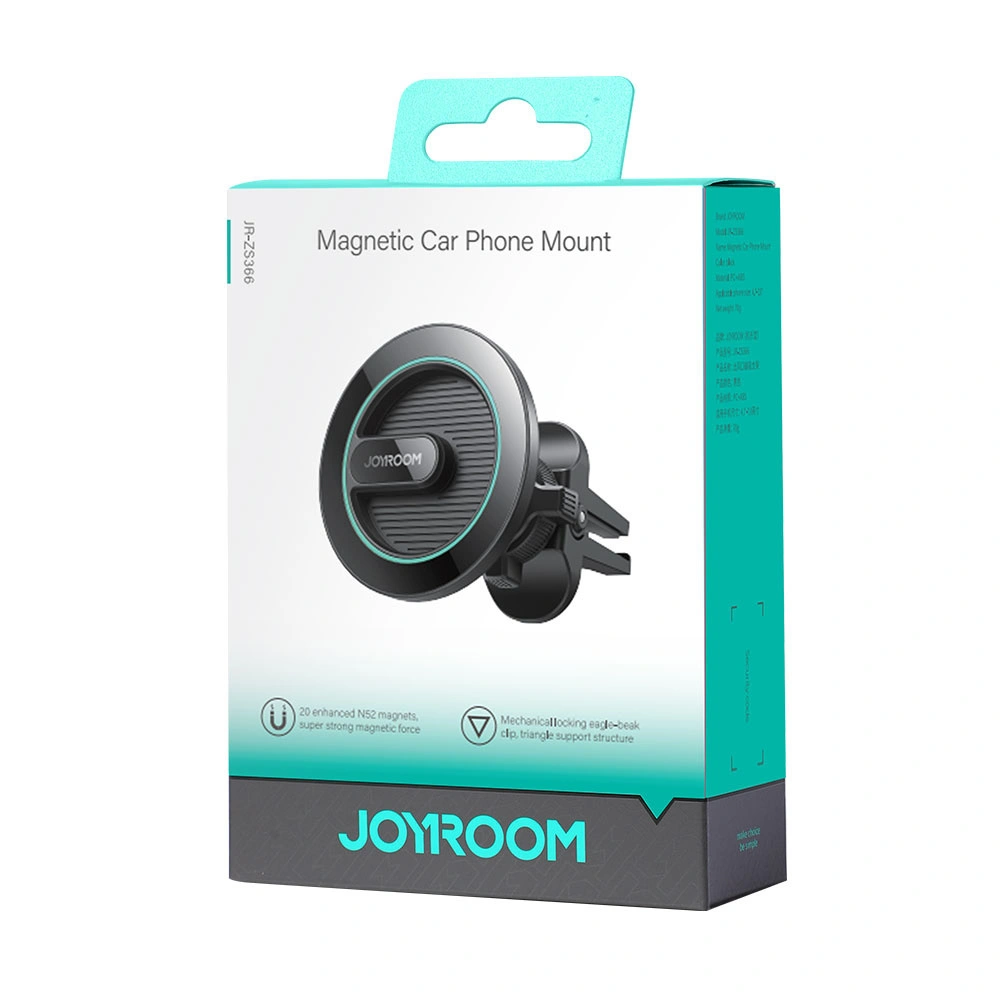Hurtownia GSM - Magnetický automobilový držák na mřížku Joyroom JR-ZS366 černý - JYR918 - {ean13} - Hurt