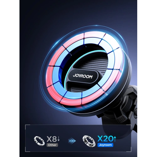 Uchwyt samochodowy magnetyczny na kratkę Joyroom JR-ZS366 czarny