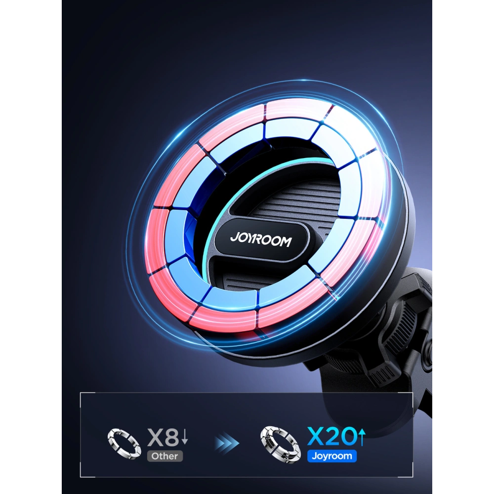 Hurtownia GSM - Magnetický automobilový držák na mřížku Joyroom JR-ZS366 černý - JYR918 - {ean13} - Hurt