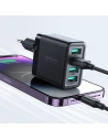 Hurtownia GSM - Ładowarka sieciowa Joyroom JR-TCN03 4xUSB-A 24W 4.8A czarna - JYR921 - {ean13} - Hurt