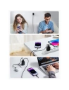 Hurtownia GSM - Hálózati töltő Joyroom JR-TCN01 2xUSB-A 12W 2.4A fekete - JYR923 - {ean13} - Hurt