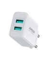 Hurtownia GSM - Hálózati töltő Joyroom JR-TCN04 2xUSB-A 10.5W 2.1A fehér - JYR924 - {ean13} - Hurt