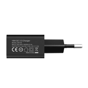 Wall charger USB BlitzWolf BW-S9 QC3.0 18W Black